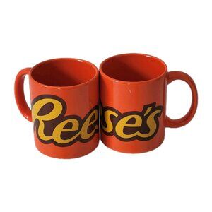 Reese's Peanut Butter Cup Coffee Mug Set Of 2 Galarie 4” Tall